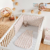 Бортики В кроватку из газовой хлопчатобумажной ткани 180 x 40 см разноцветный LA REDOUTE INTERIEURS  фото, kupilegko.ru